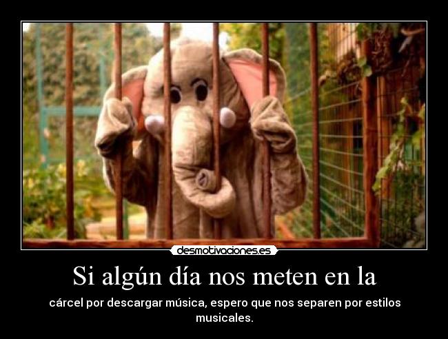 Si algún día nos meten en la - 