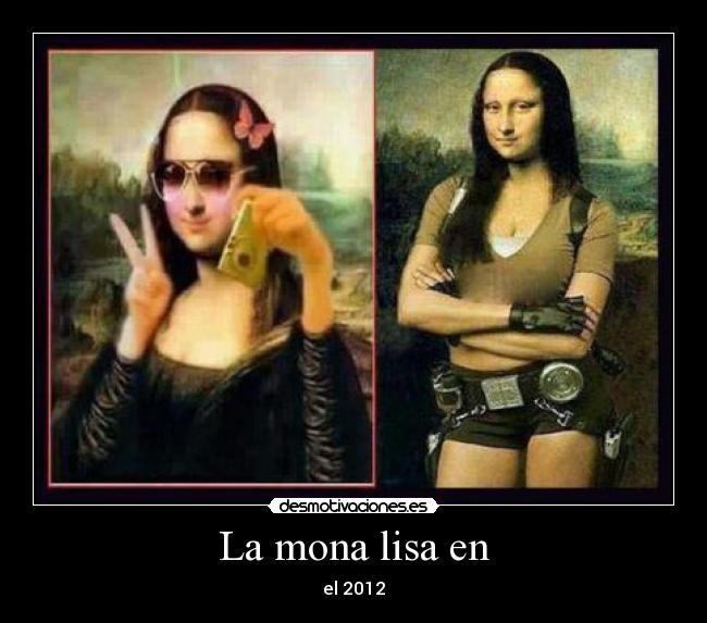 La mona lisa en -