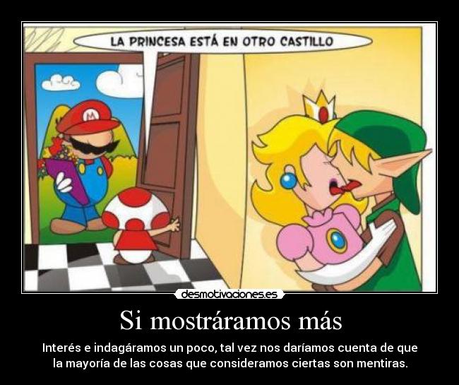 Si mostráramos más -