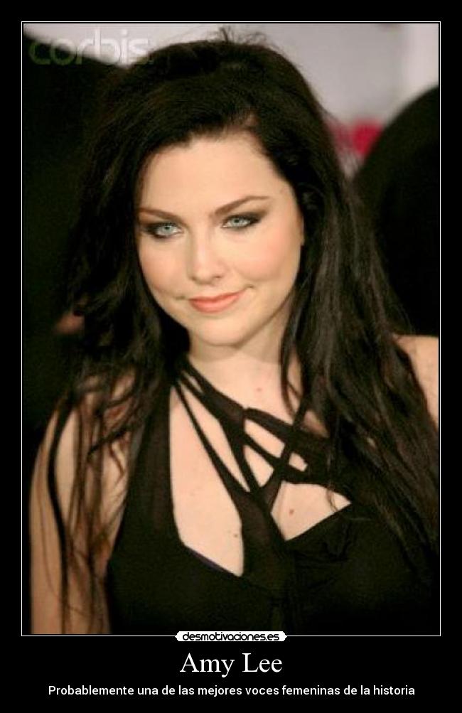Amy Lee - Probablemente una de las mejores voces femeninas de la historia