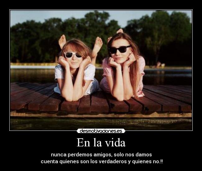 En la vida -