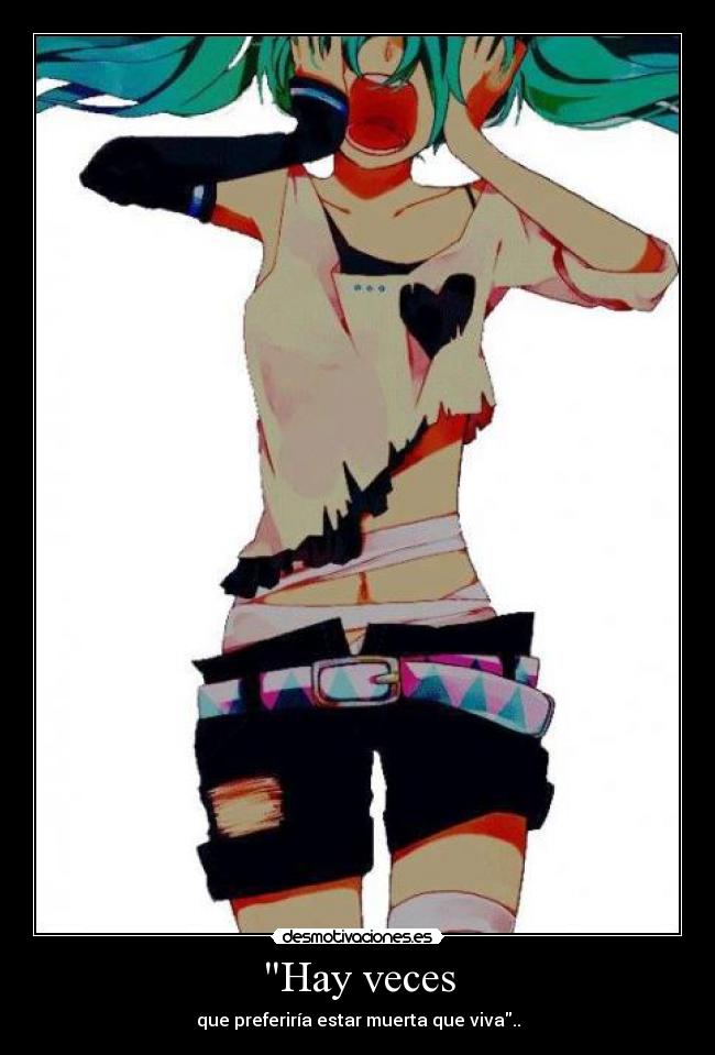 Hay veces -