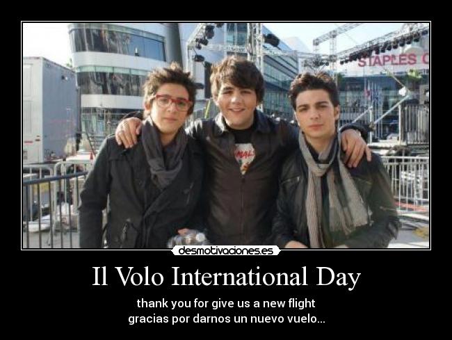 Il Volo International Day -