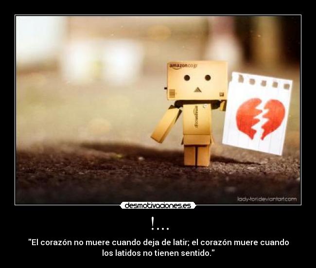 carteles corazon desmotivaciones