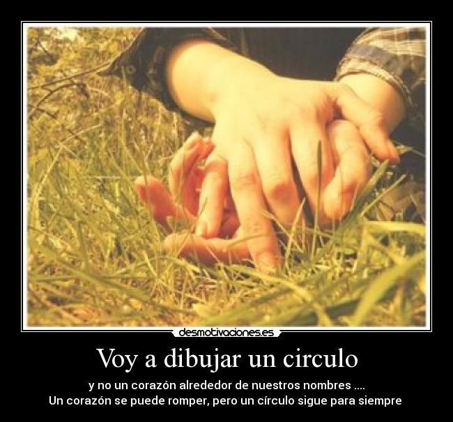 Voy a dibujar un circulo -