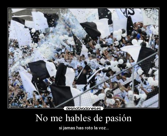 No me hables de pasión - 