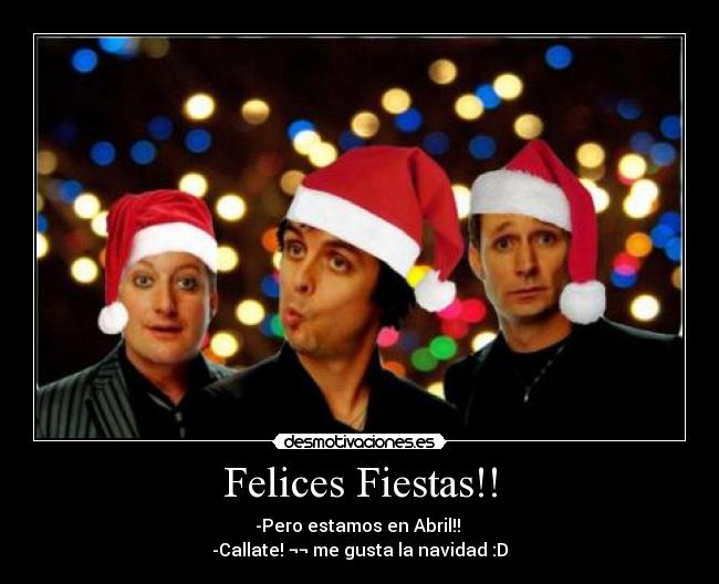 carteles green day billie joe armstrong tre cool mike dirnt bja desmotivaciones