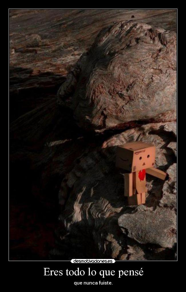 Eres todo lo que pensé -