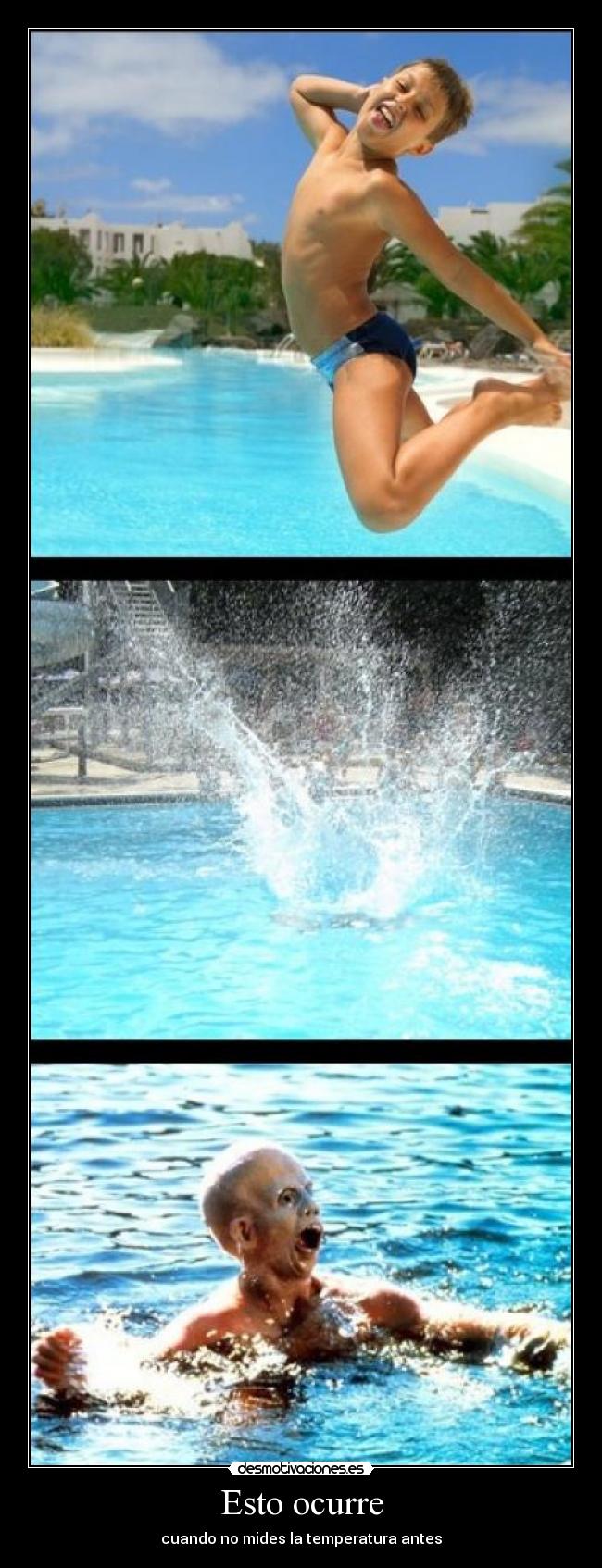 Esto ocurre - cuando no mides la temperatura antes