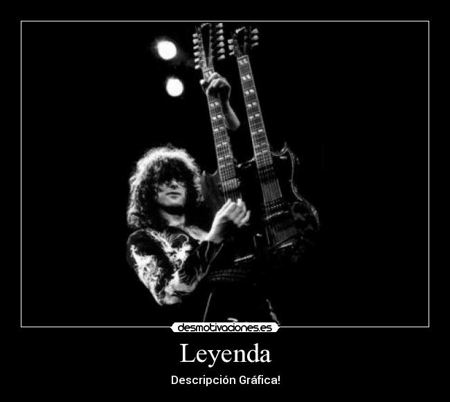 Leyenda - Descripción Gráfica!