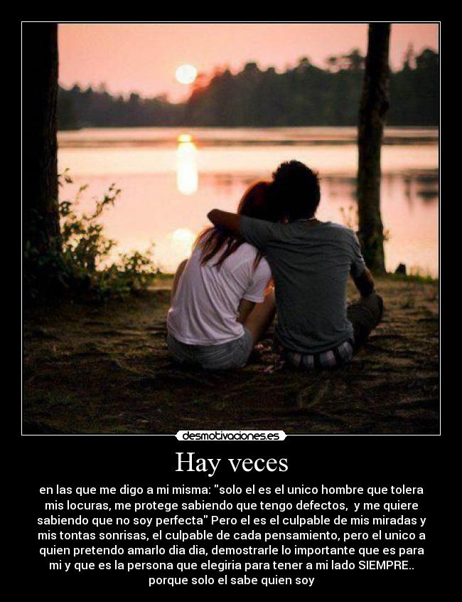 Hay veces -