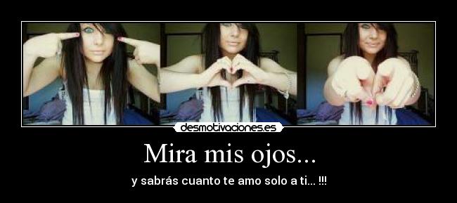 carteles mirada desmotivaciones