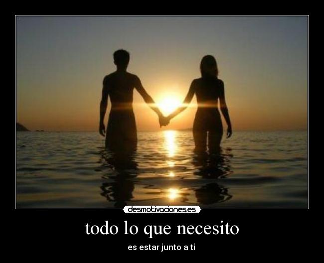 todo lo que necesito -