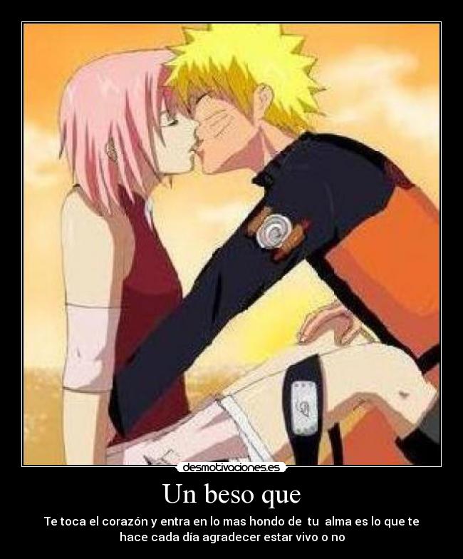 Un beso que -