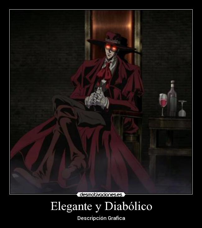 Elegante y Diabólico - Descripción Grafica