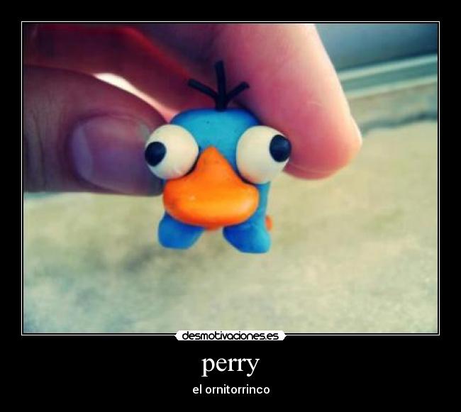 perry - el ornitorrinco