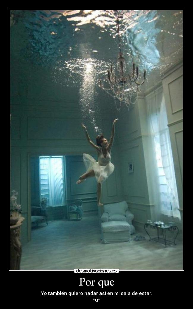 carteles por que nadar sala estar desmotivaciones