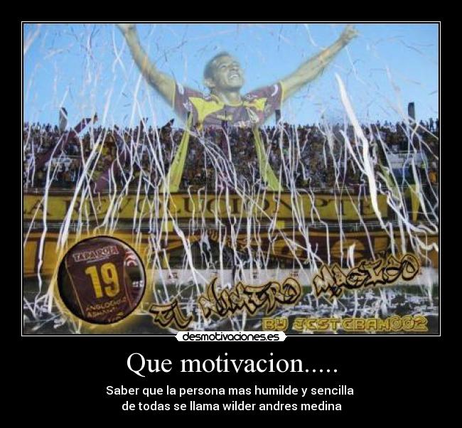 Que motivacion..... -