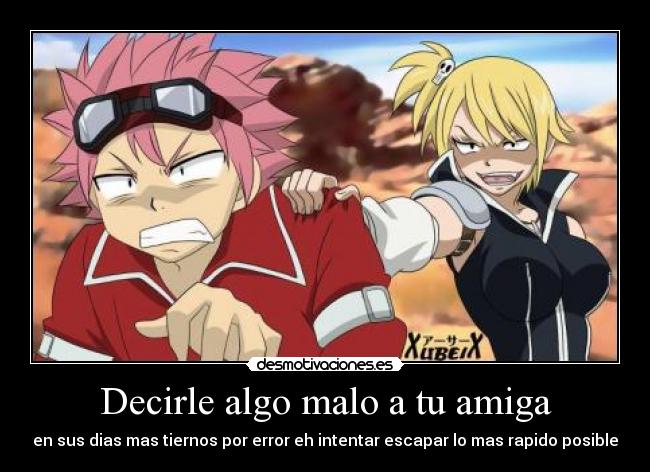 Decirle algo malo a tu amiga -