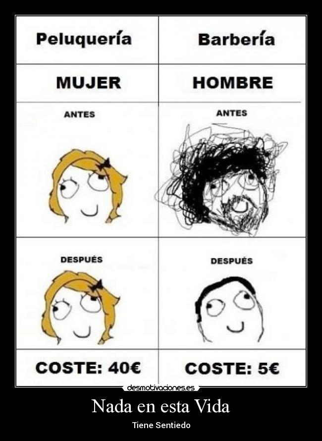 Nada en esta Vida - Tiene Sentiedo