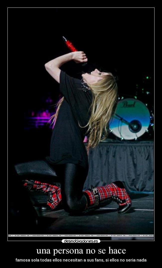 una persona no se hace - 