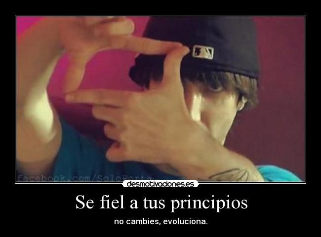 Se fiel a tus principios - 
