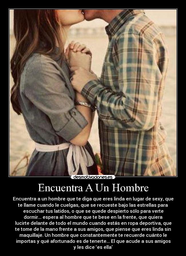 Encuentra A Un Hombre -