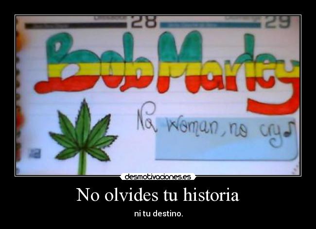 No olvides tu historia -