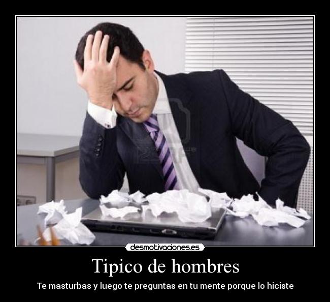 Tipico de hombres - 
