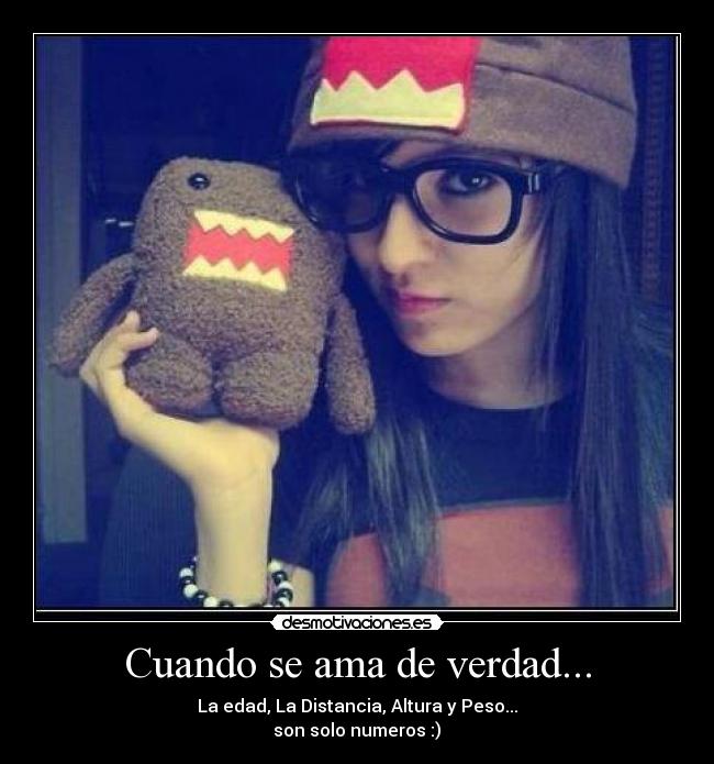 Cuando se ama de verdad... -