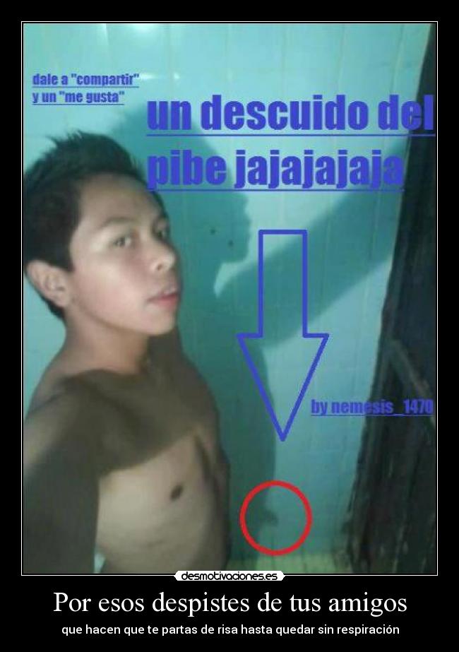 Por esos despistes de tus amigos - que hacen que te partas de risa hasta quedar sin respiración