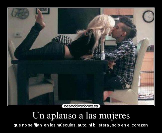 Un aplauso a las mujeres -