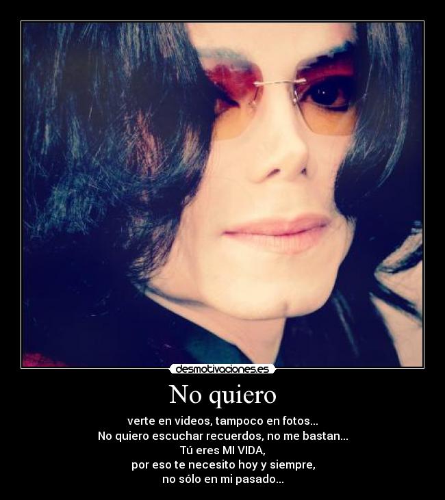 No quiero -