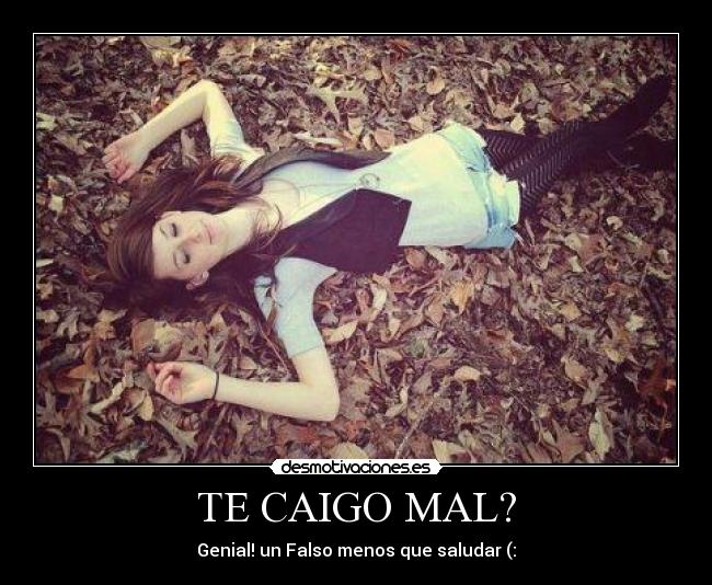 TE CAIGO MAL? - 