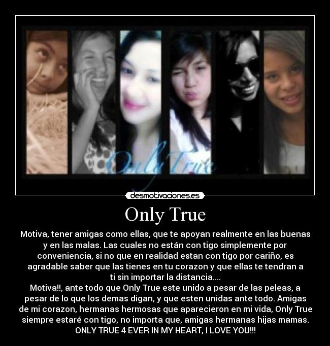 carteles only true desmotivaciones