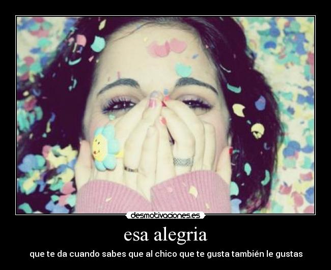 esa alegria -