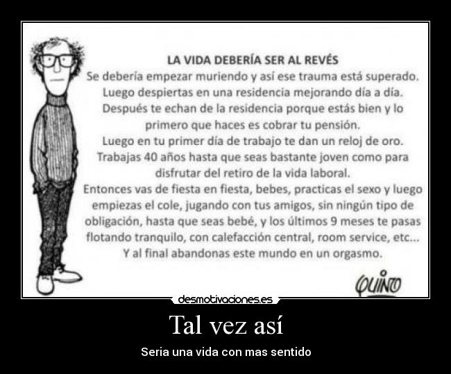 Tal vez así - 