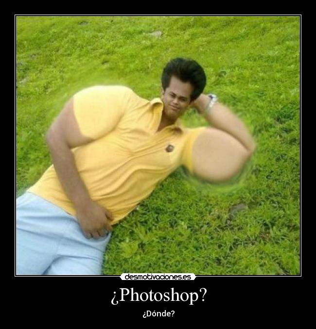 ¿Photoshop? -
