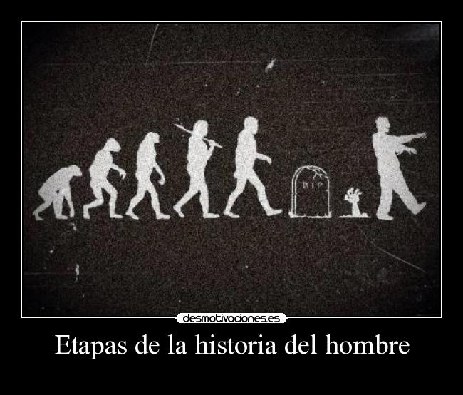 Etapas de la historia del hombre -