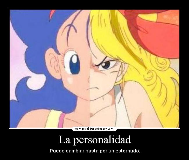 La personalidad -