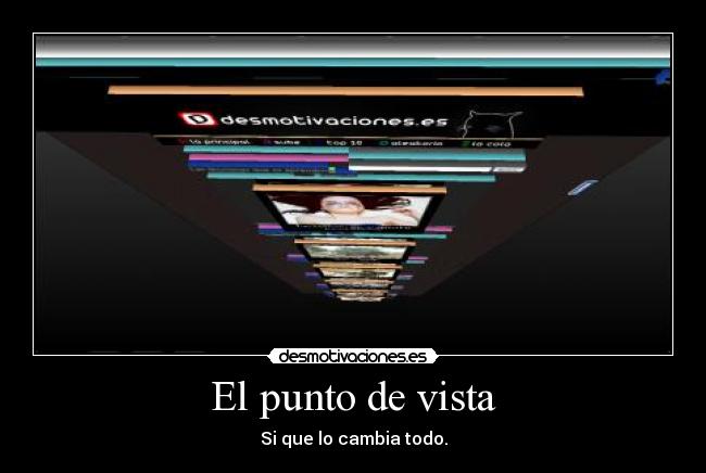 El punto de vista - Si que lo cambia todo.