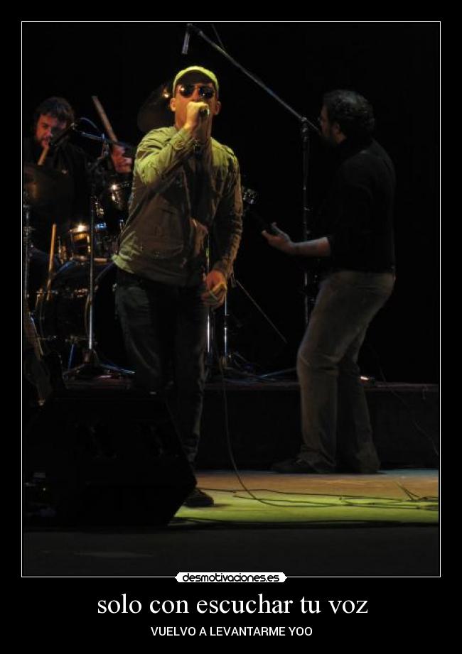 solo con escuchar tu voz - VUELVO A LEVANTARME YOO
