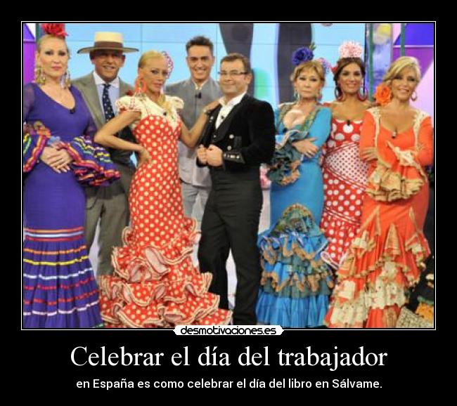 Celebrar el día del trabajador -