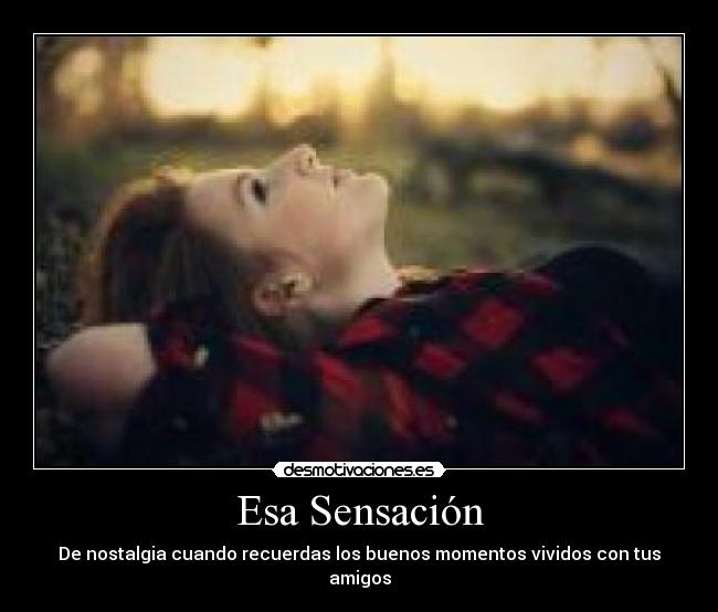 Esa Sensación -
