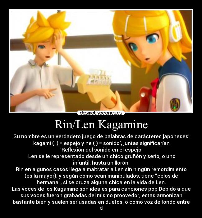 Rin/Len Kagamine -