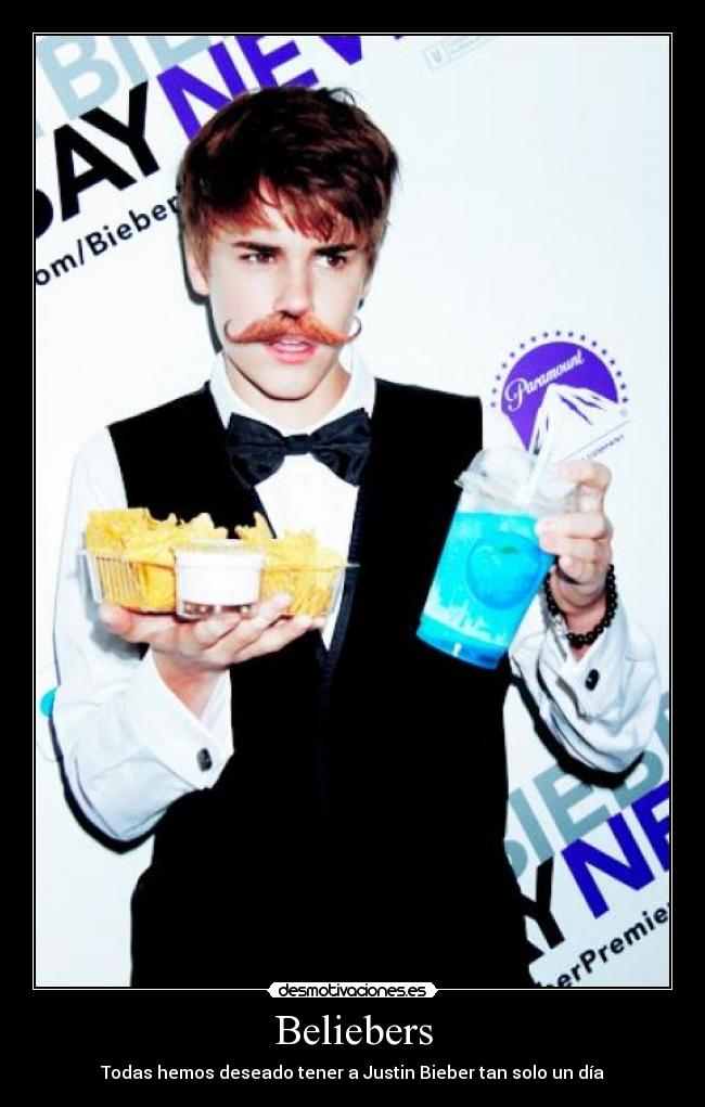 Beliebers - Todas hemos deseado tener a Justin Bieber tan solo un día