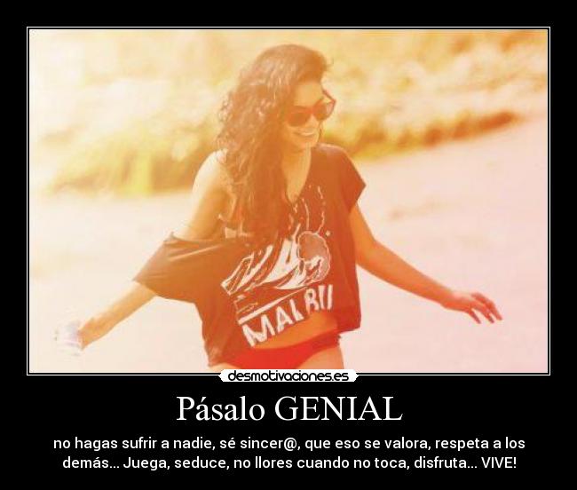 Pásalo GENIAL -