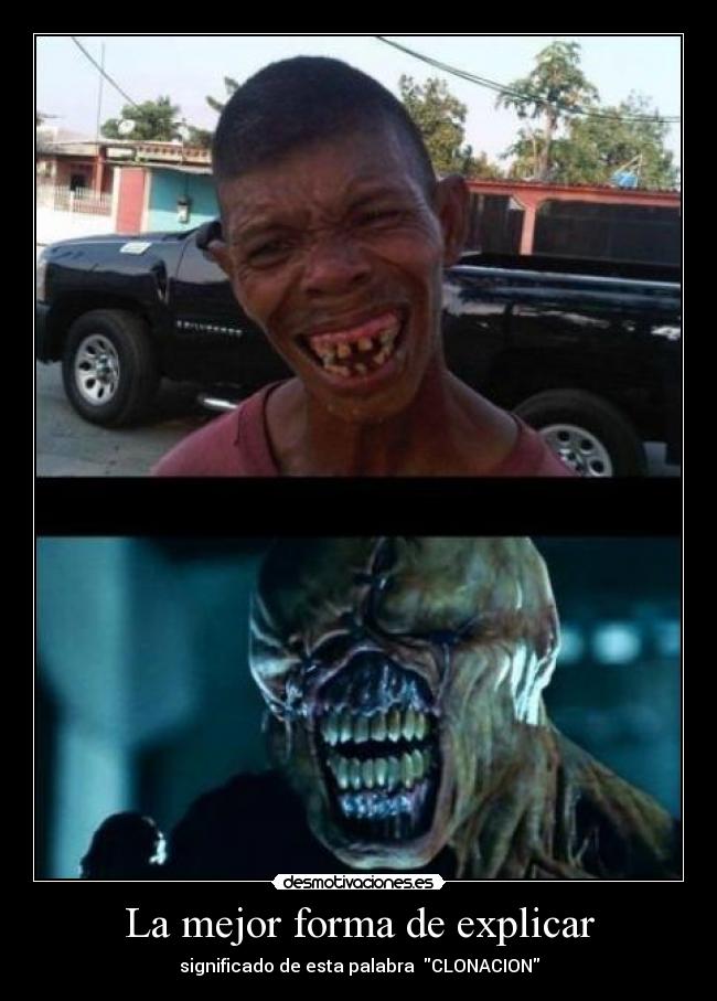 La mejor forma de explicar - significado de esta palabra  CLONACION