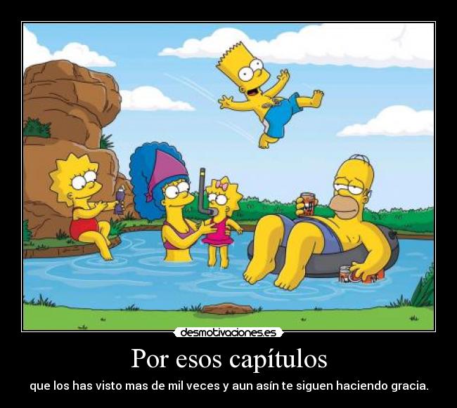 Por esos capítulos -