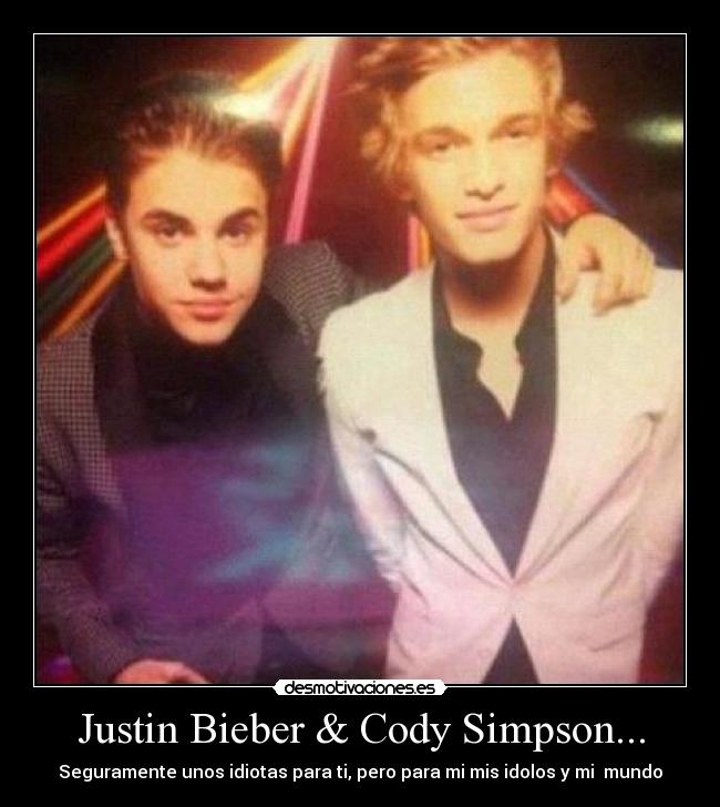 Justin Bieber & Cody Simpson... -